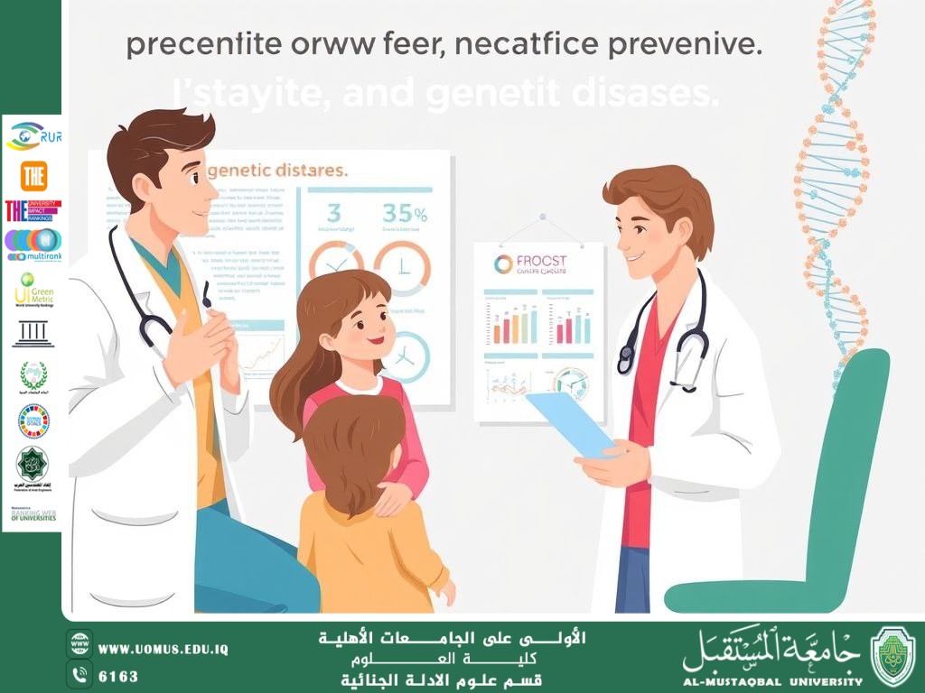 The role of life sciences in understanding genetic diseases and preventing them. (M.M. Howayda Nazzal Hussein)