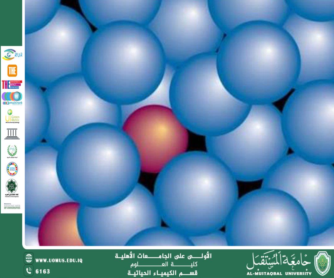 مقالة علمية للتدريسية م.م استبرق عارف محمد بعنوان تطوير طرق حسابية جديدة للتنبؤ بثوابت الاتزان في المحاليل المائية