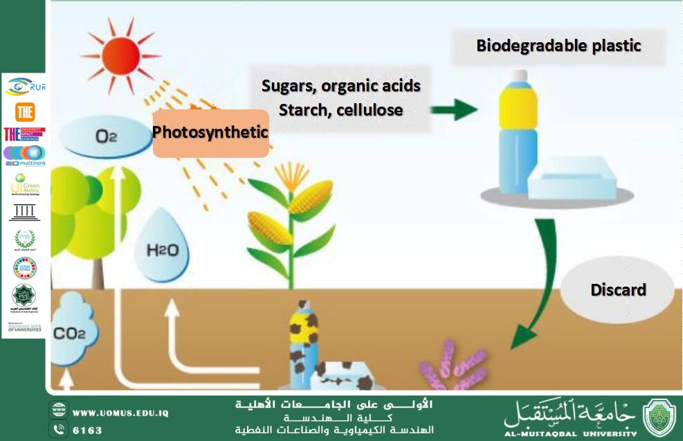 مقالة لتدريسية في قسم الهندسة الكيمياوية م.م ضفاف ايمن عويز بعنوان المواد الحيوية والبوليمرات القابلة للتحلل
