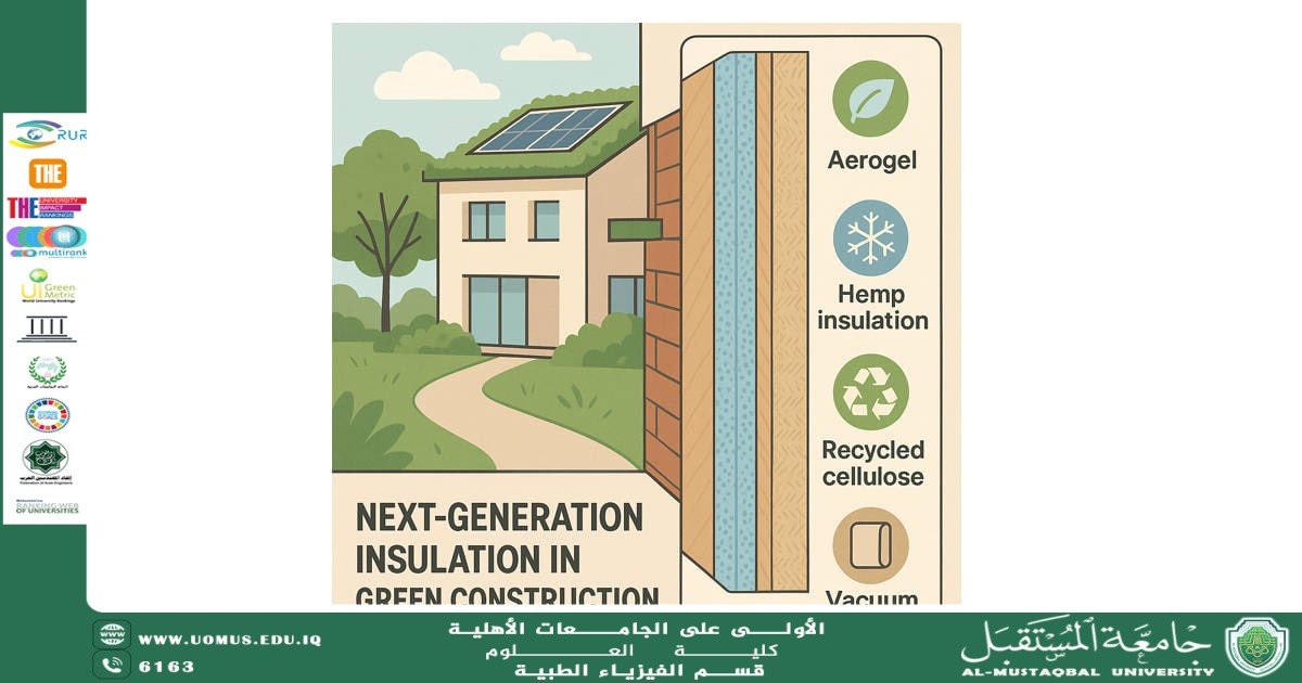 Scientific Article Advanced Thermal Insulation a Study on the Impact of Modern Insulators in Reducing Cooling Loads for University Buildings By noor isaa