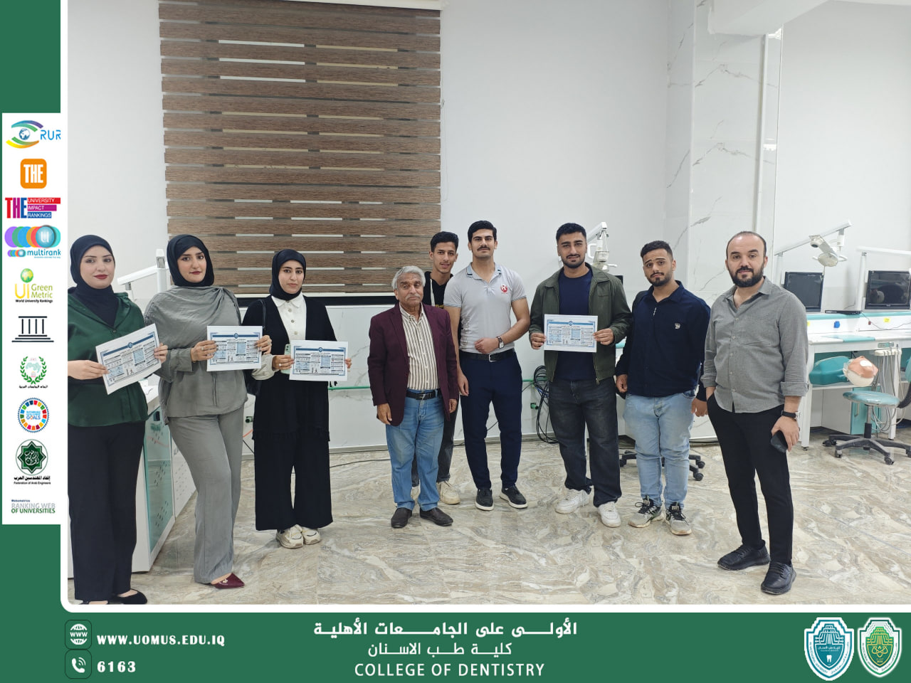 College of Dentistry Conducts Training Activity on Emergency Evacuation Plan