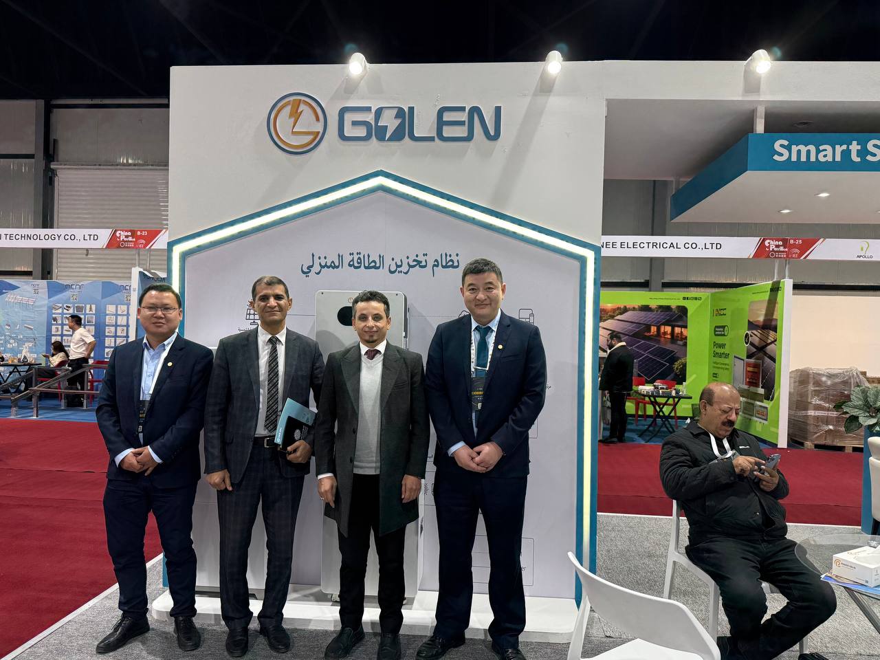 مركز المستقبل لبحوث الطاقة يلتقي شركة صينية رائدة في تقنيات بطاريات الصوديوم خلال مؤتمر العراق للطاقة والطاقة المتجددة