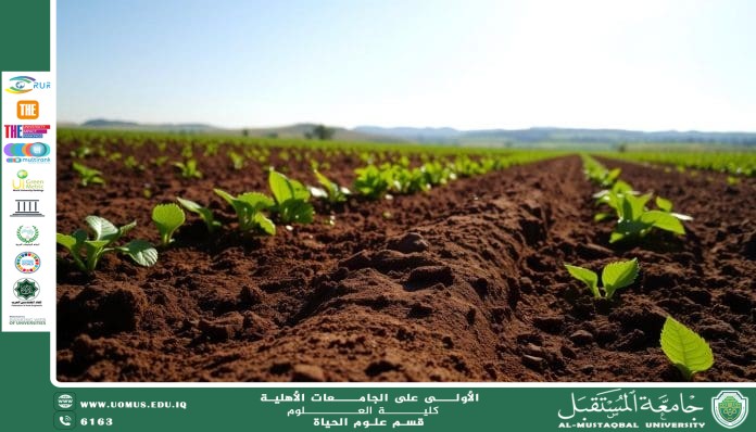 مقالة علمية للانسة نور الهدى عزمي حسن بعنوان : التربة الخصبة