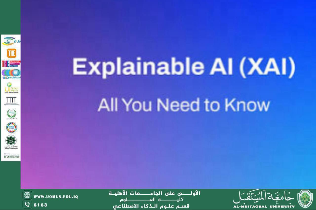 Explainable AI and its importance in sensor electronics. Researcher: Banin Nazem
