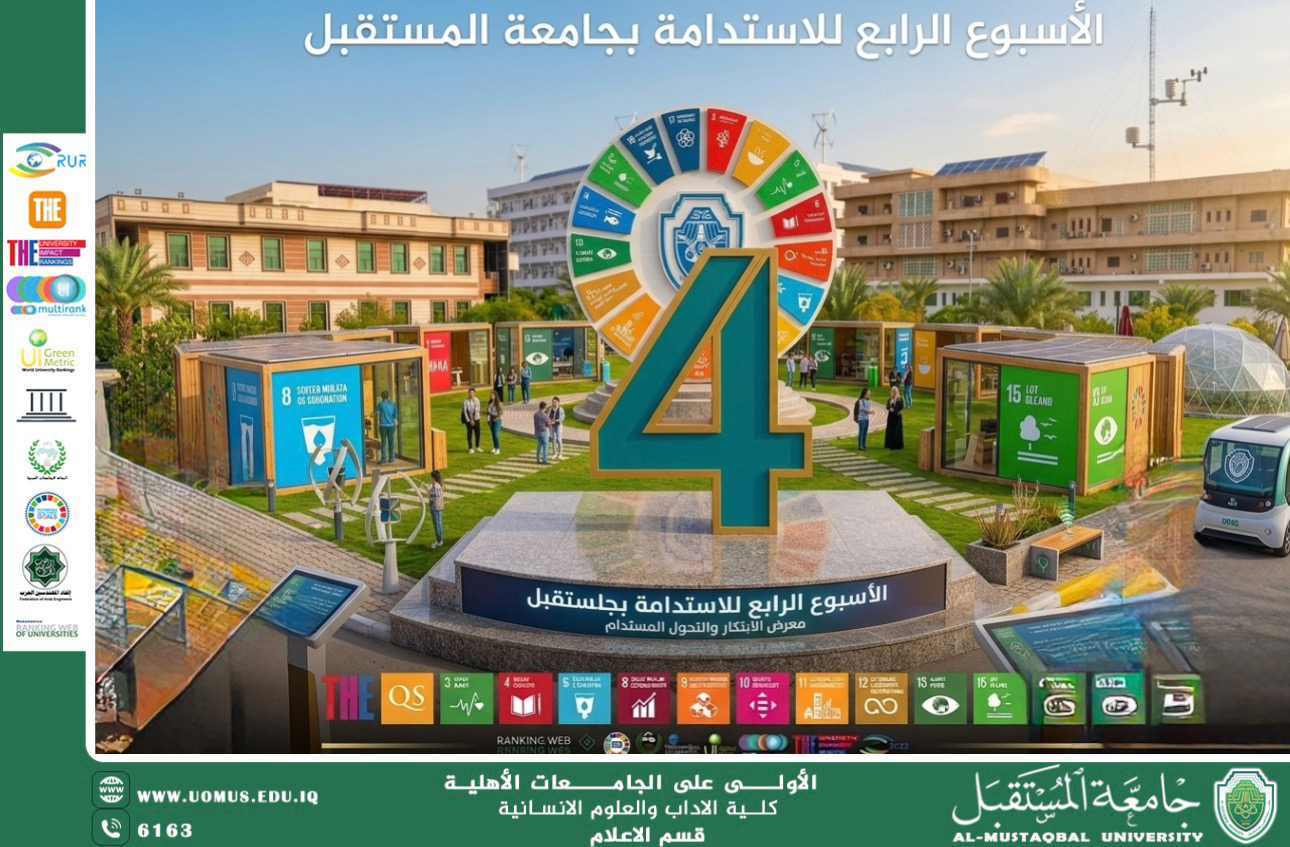 جامعة المستقبل تعلن انطلاق فعاليات أسبوع الاستدامة الدولي الرابع